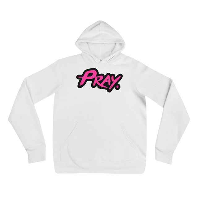 Breast Cancer Awareness Anointed Pray Fleece hoodie - Pray Period